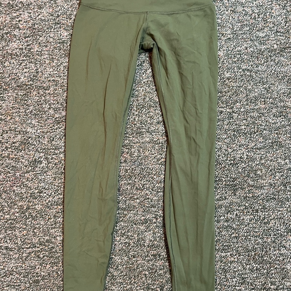Olive Green Leggings